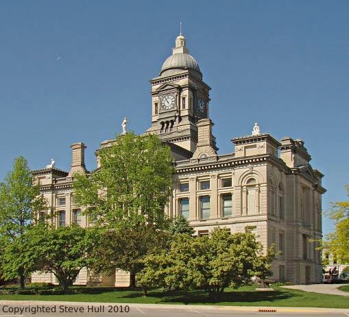 Clinton county Indiana courthouse