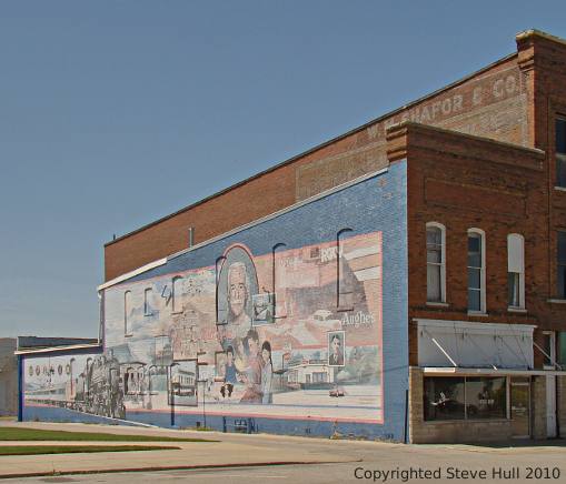 Frankfort Indiana building murals
