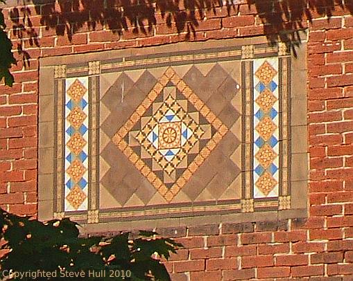 Victorian fancy brick work