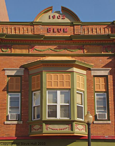1902 Blum Building in Connersville Indiana
