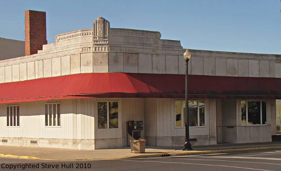 Art Deco building in Connersville Indiana