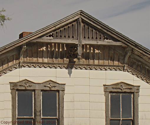 Old house gable detail