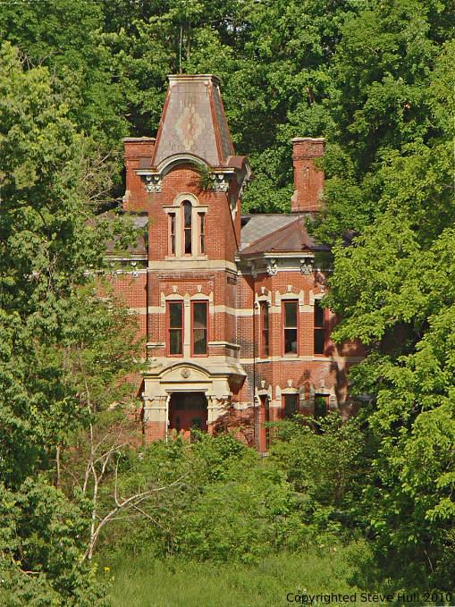 French Second Empire mansion in Connersville Indiana