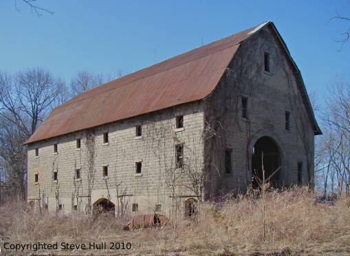 Old dairy barn