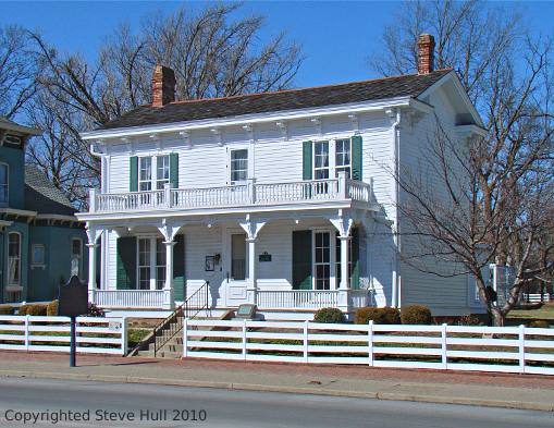 James Whitcomb Riley house in Greenfield