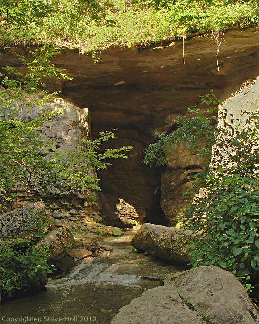 Donaldson cave at Spring Mill State park