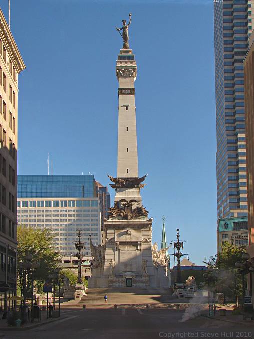 Soldiers & Sailors monument in Indianapolis